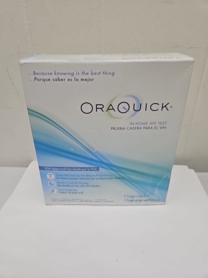 OraQuick HIV In-Home Professional Swab Oral Testing Kit  Exp 2027