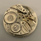 Vintage Antique Wind Up Pocket Watch Movement Illinois