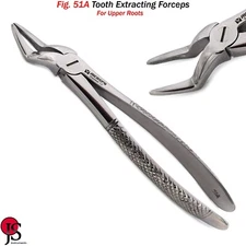 Extracting Forceps 51A Upper Incisor Roots Remover Dental Instruments Surgical
