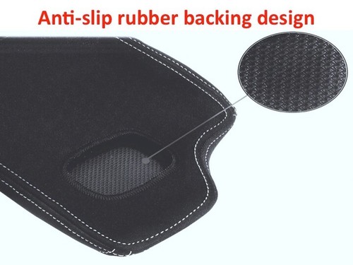 NEOPRENE CONSOLE LID COVER FITS TOYOTA HILUX SR-SR5 SEPT 2015- CURRENT (WETSUIT) - Picture 5 of 9