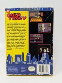 Dick Tracy Nintendo NES - In Box No Manual