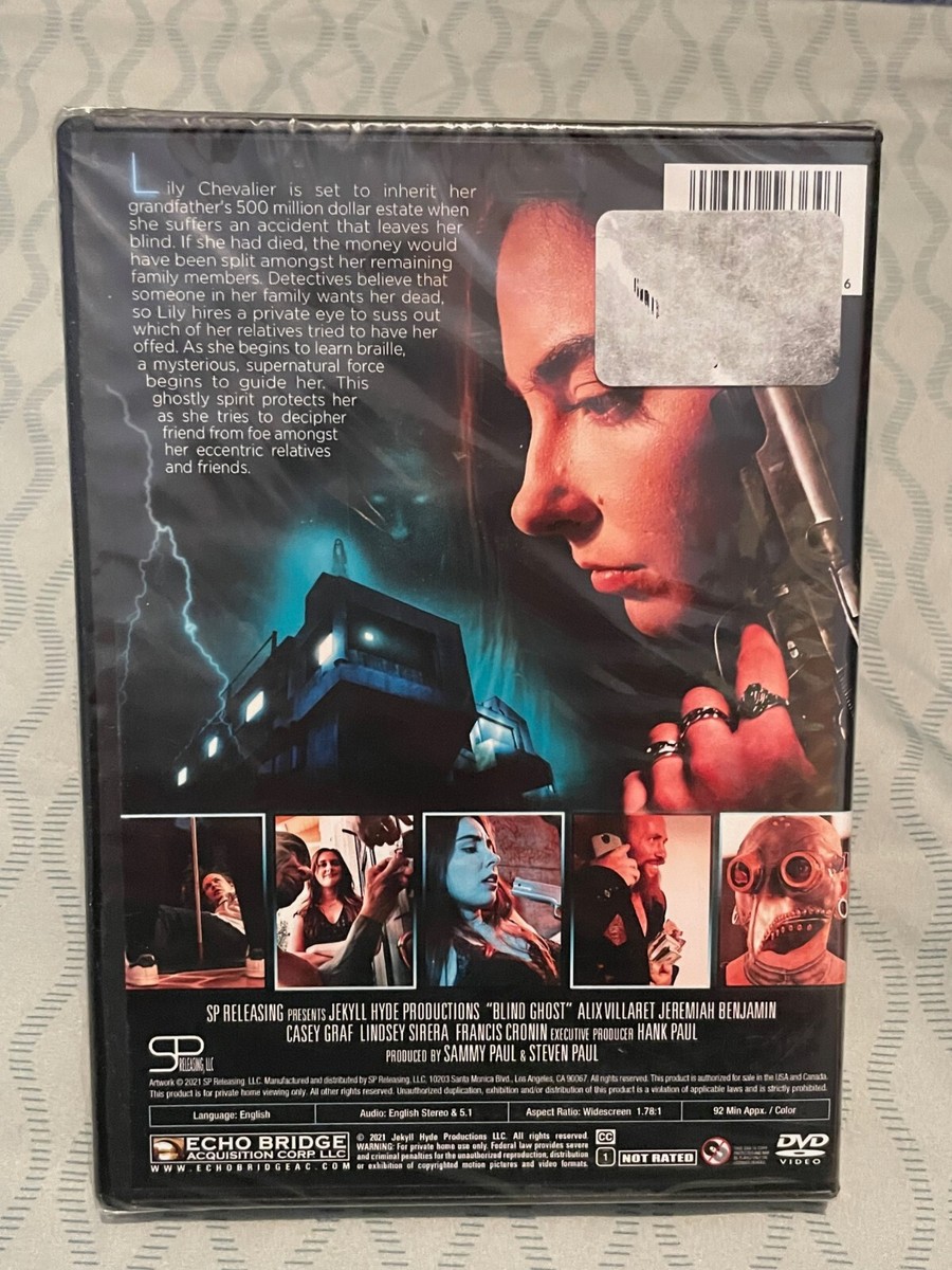 DVD Blind Ghost NEW Alix Villaret Lindsey Sirera Casey Graf