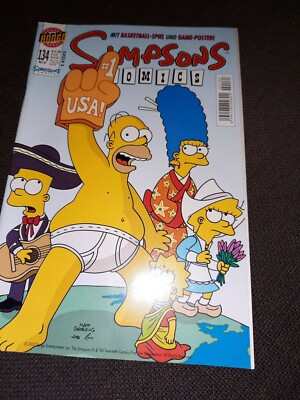 Simpsons COMICS Nr 134 Dez 2007 Bongo Panini  Heft 12.07 Sammlung Auflösung 