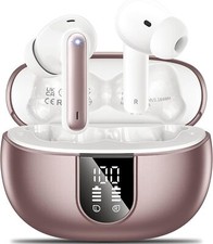 Wireless Earbuds - Hi-Fi Stereo Earphones w/ Noise Canceling Mic 42-HR Playtime