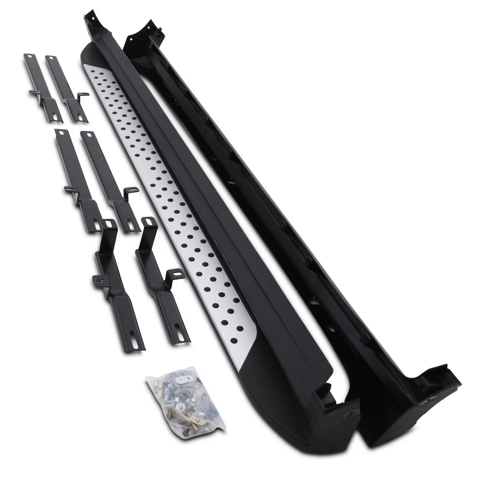 NEW OEM STYLE SIDE STEPS RUNNING BOARDS BARS PAIR FOR NISSAN X-TRAIL 2014-2020 - Image 4 of 4