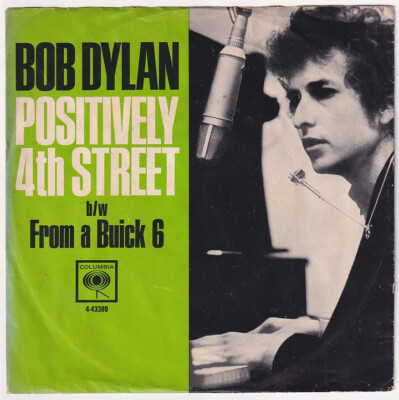 Bob DYLAN * Positively 4th Street * 1965 USA PROMO 45 *
