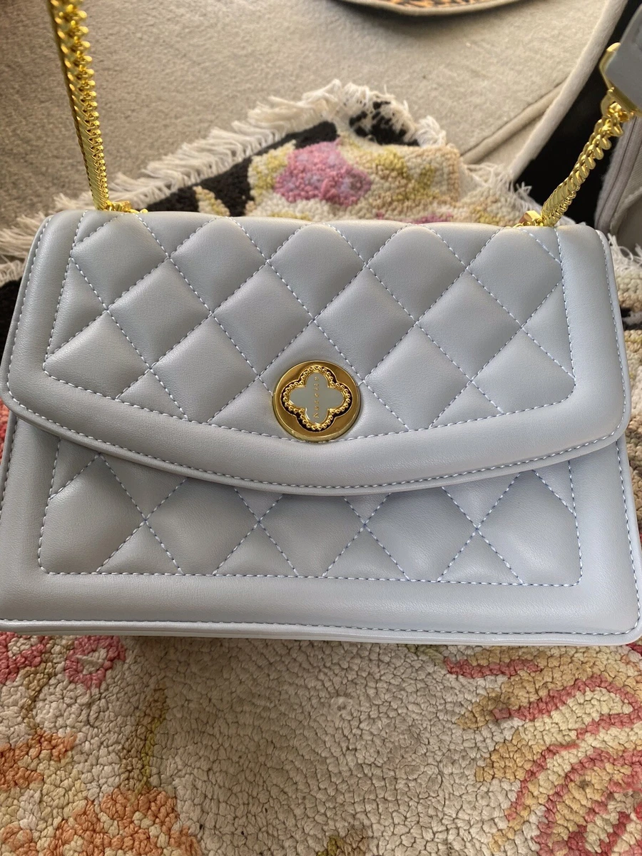 Baby blue small purse hot sale