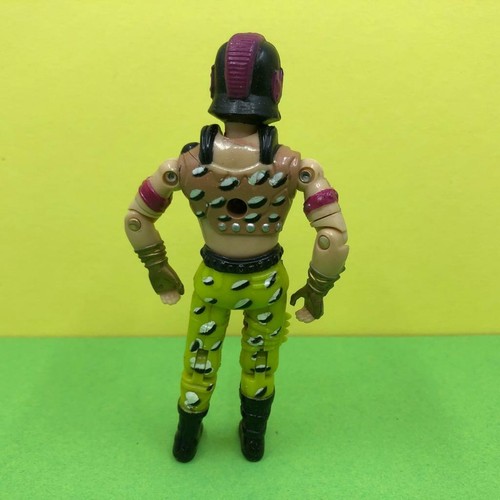 Vintage Lanard GI Joe Lazer Force The Corps. Crowbar Toy Action Figure 1980s - Picture 2 of 4