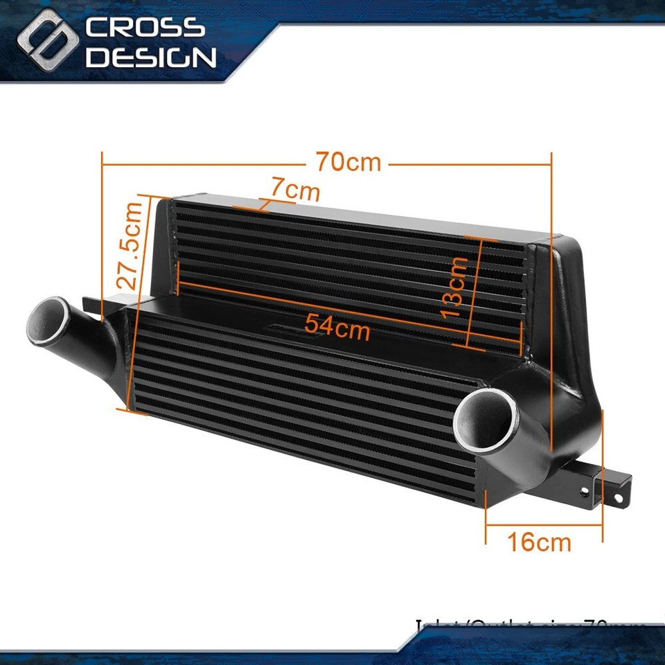 Performance Intercooler Kit Fit For 2015-2019 2.3L Ford Mustang EcoBoost New - Image 2 of 4