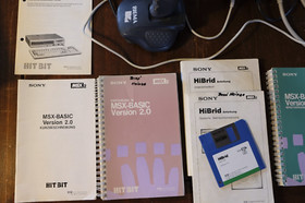 Sony HB F700D MSX2 Computer Bundle