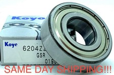 KOYO 6204ZZC3 BEARING METAL SEALED 6204 ZZ C3 6204ZZ 20x47x14 mm JAPAN KOYO