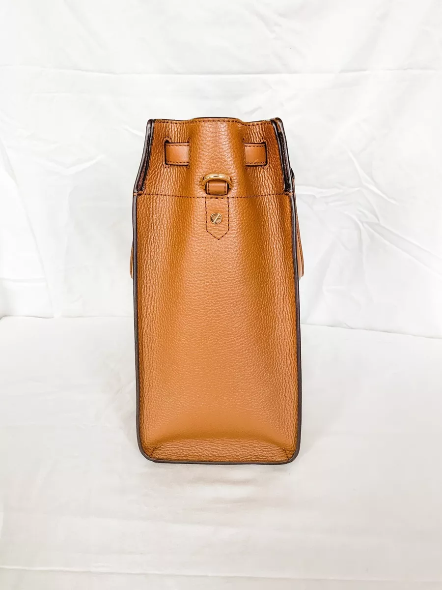 NWT MICHAEL Michael Kors Nouveau Hamilton Large North South Leather Tote Bag