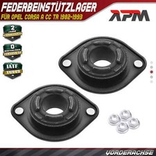2x Domlager Federbeinstütz lager Vorderachse für Opel Corsa A CC TR 1982-1993