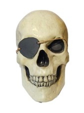 Reg Pirate Eye Patch Accessory Halloween 12 ft Foot Skeleton Home Depot costume