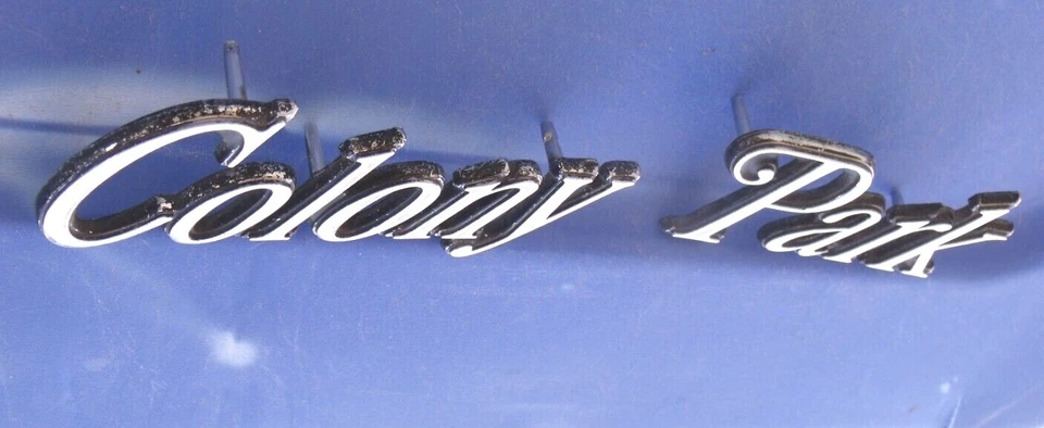 EMBLEMA ESCRITURA PARQUE COLONIA MERCURIO FOMOCO OEM D3MB-71291-A36AA BA 73-77 74 75 76 Foto 4 de 4