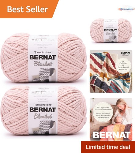 Super Bulky Chenille Yarn 2 Pack 300g Soft Polyester Knitting Crochet Projects