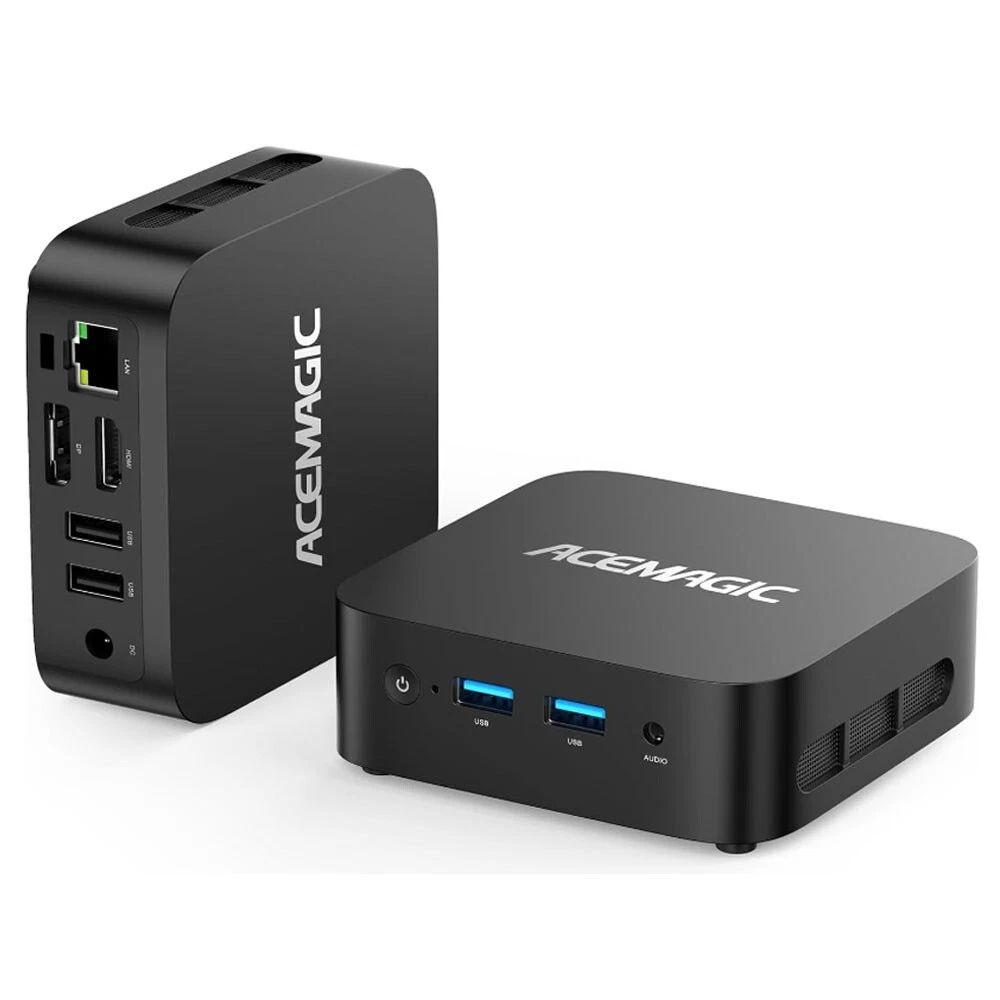 ACEMAGIC 4K Mini PC Intel N97 Windows 11 Pro 16GB RAM 512GB