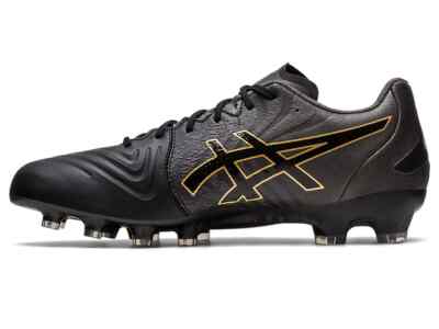 ASICS Soccer Cleats Shoes ULTREZZA 2 Black / Pure Gold 1103A061