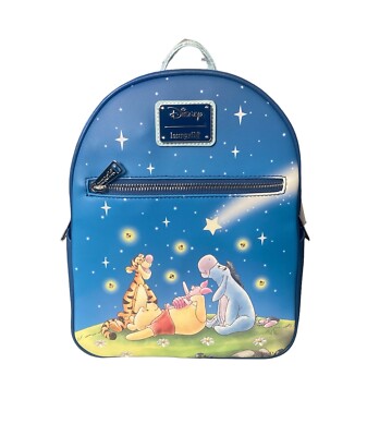 Loungefly Disney Winnie the Pooh Friends Stargazing Mini Backpack Brand  New