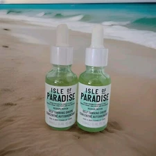 2x Isle of Paradise Face & Body Self Tan Tanning Drops Medium Tanner NEW 