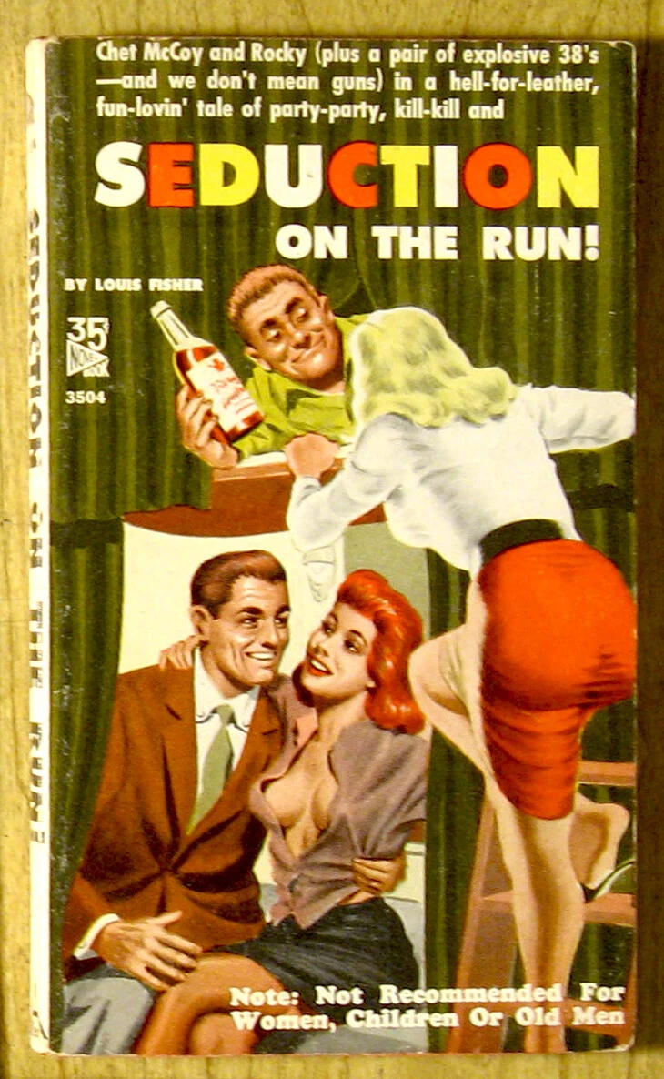 SEDUCTION ON THE RUN! Vintage erotica: Golden era Pulp & Sleaze from  1959 | eBay