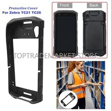 Scanner Protective Cover Case Rugged Bumper Boot For Zebra TC21 TC26 Computer US