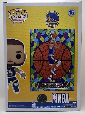 Funko POP Stephen Curry #15 Panini Mosaic Trading Card New Funko POP Stephen Curry #15 Panini Mosaic Trading Card New