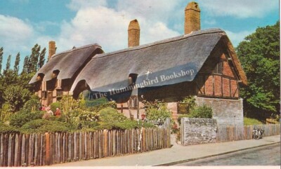 Anne Hathaways Cottage Stratford-upon-Avon unbenutzt Cotman Farbpostkarte