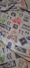 Mario Cart Official Nintedo Kids Twin Top Sheet Very Nice Preowned Condition