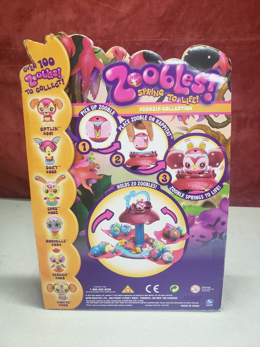ZOOBLES Azoozia Collection STOW GLOBE CARRYING CASE w/HOWARD OWL