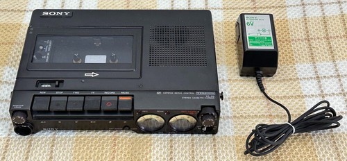 SONY TC-D5 Portable Cassette Deck 100V USED JAPAN SERVICED March 2025 vintage