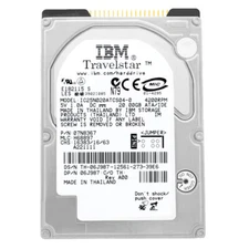 IBM IC25N020ATCS04-0 20GB 4200Rpm Ide / Ata 2Mb 2.5'' Inch Hard Drive