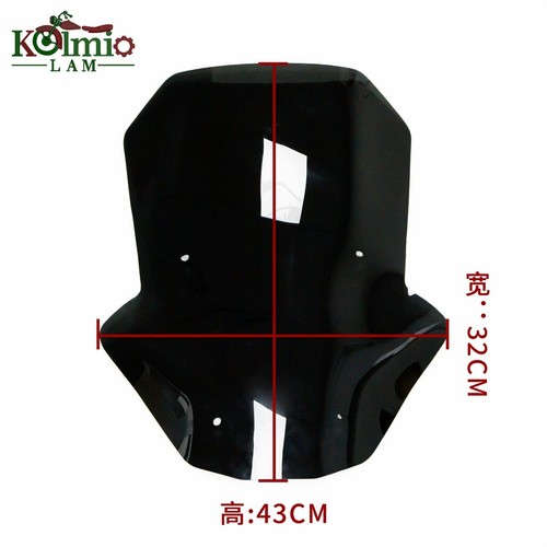Moto Pour Honda X-ADV750 XADV 750 2017-2020 X-ADV 750 2018 2019 Noir Pare-brise - Zdjęcie 2 z 5