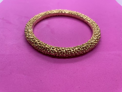 ROBERTO COIN BNIB WITH BOX STERLING SILVER GILT BRACELET BANGLE 19G 25CM 25 CM - Picture 2 of 4