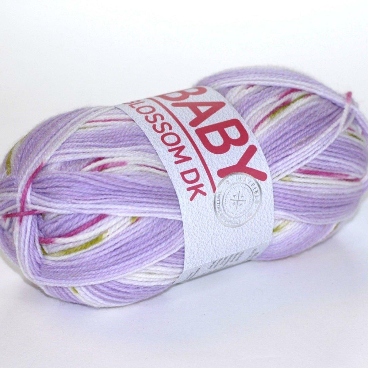 Laine Hayfield Baby Blossom DK Sirdar - 100g, Acrylique/nylon, Teinte Bleu Blooming