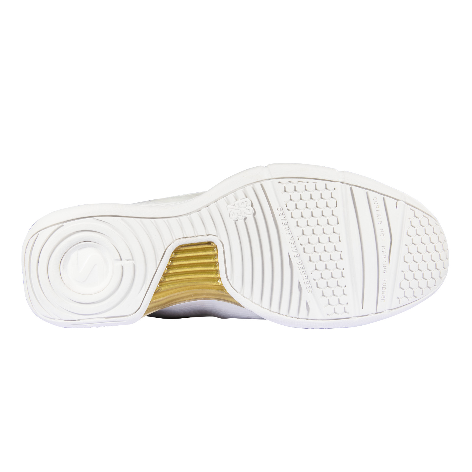 SALMING Viper Pro (White/Gold) Squash Racketball Volleyball Hanbdall image 4