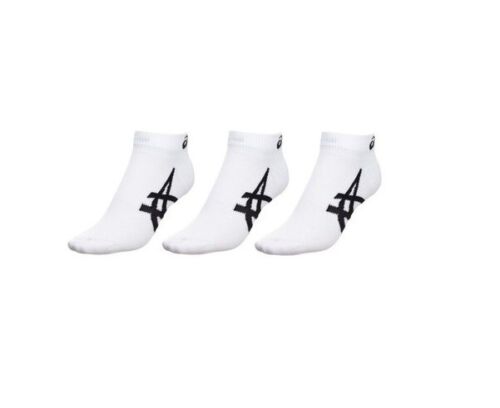 Asics Made For Sport Unisex 3 Pack White Motion Dry Trainer Socks 132724  0001 | eBay