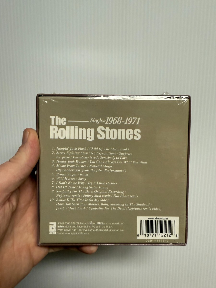 The Rolling Stones Singles 1968-1971 9 CD DVD Box Set SEALED NEW