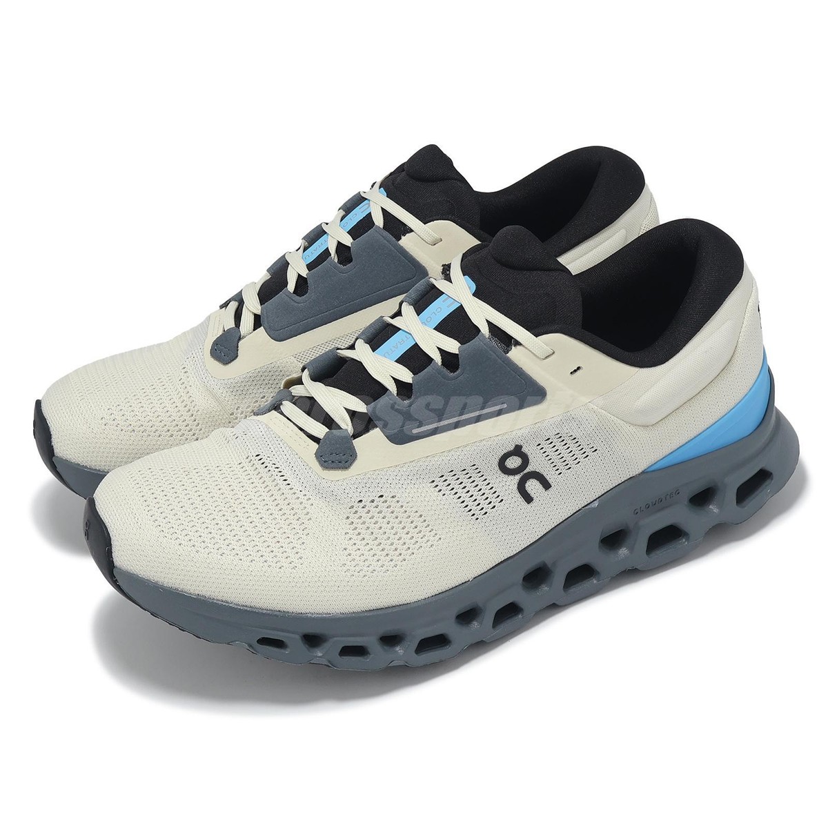 On Running Cloudstratus 3 Cream Horizon Men Road Running Shoes