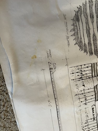 AIDA Broadway Musical Original Set Design Blueprint Bob Crowley Signed Concept - Picture 15 of 15