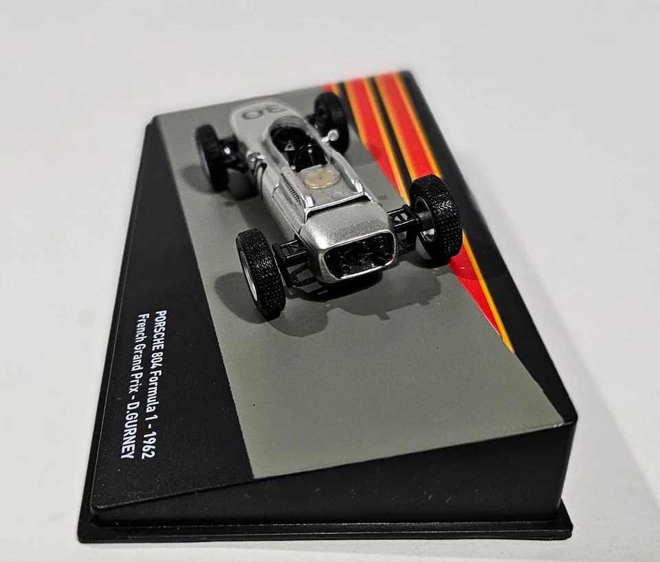 PORSCHE 804 F.1 - 1962 - FRENCH GRAND PRIX - PILOTA D. GURNEY - Immagine 3 di 4