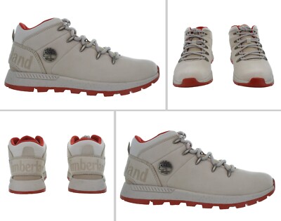 Timberland Women's SPRINT TREKKER MID Light Beige Boots Multiple Size NIB
