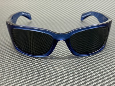 PRADA PR A19S 15R5S0 Transparent Blue Grey Men display picture 3