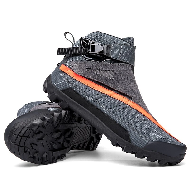 Men's MTB Cycling Shoes Outdoor Hiking Non-slip Boots Road Bike Sneakes  - Image 3 of 4