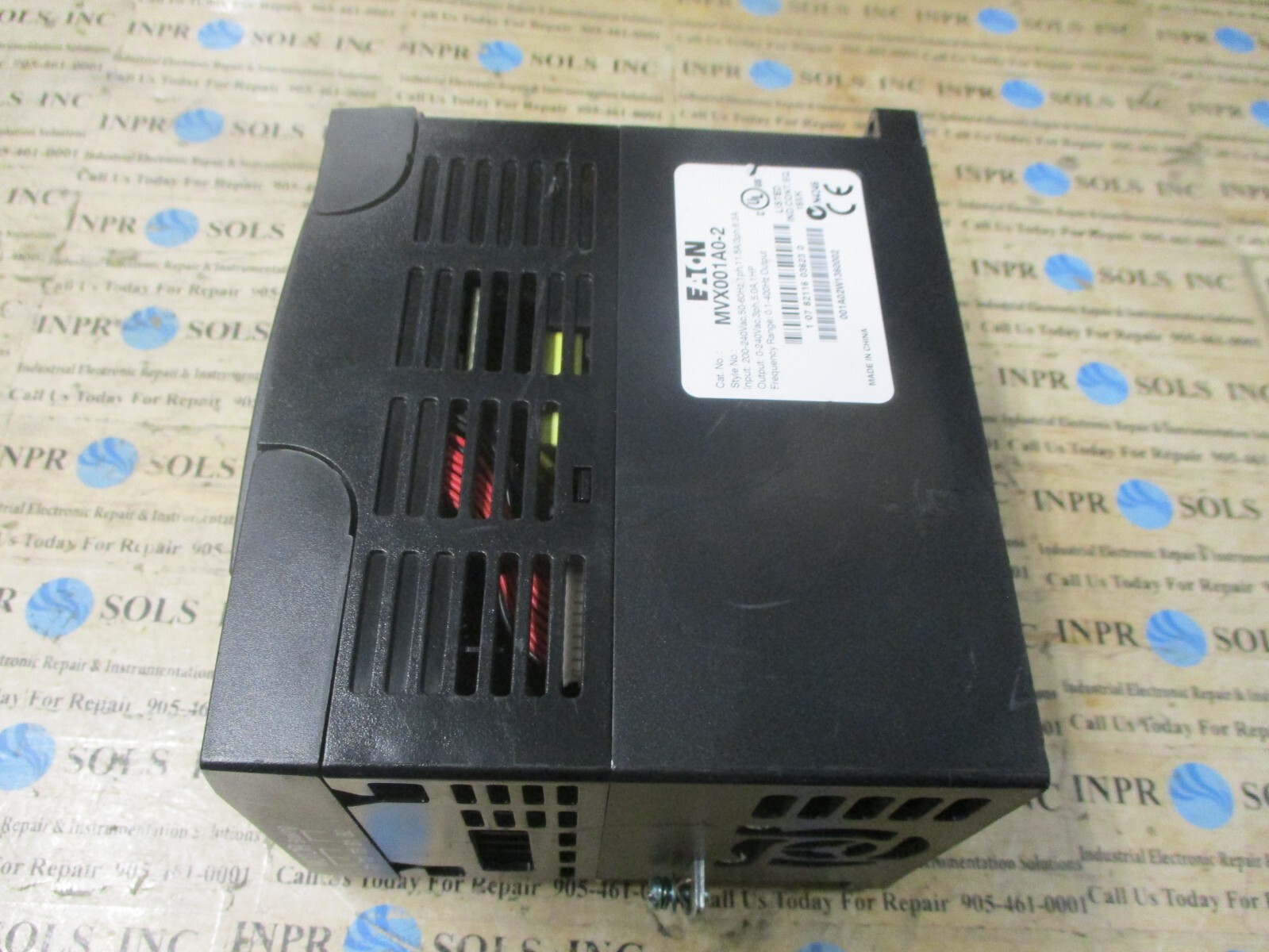 EATON MVX001A0-2 MVX9000 Sensorless Vector AC Drive 200-240VAC 1HP 5A ...