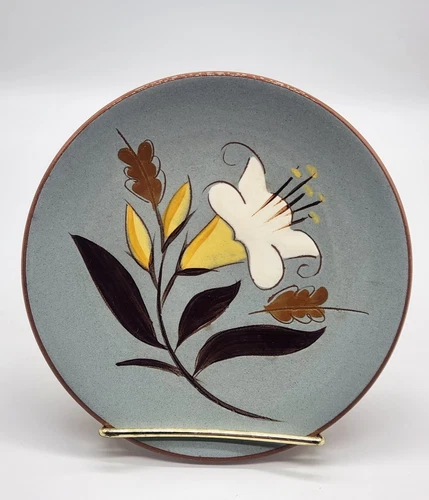 Vintage Stangl Pottery Golden Harvest 6" Bread Plate Hand Painted 1950s