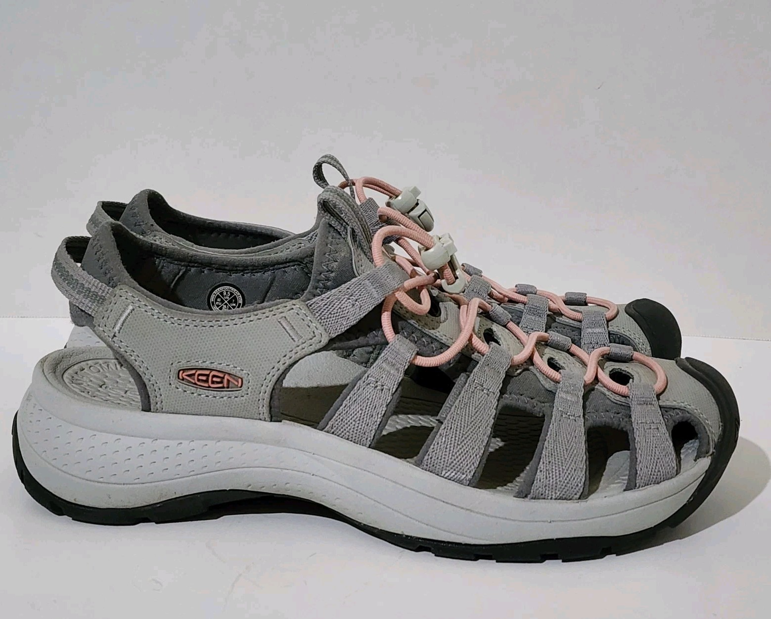 Keen sandalo donna Astoria West grigio corallo taglia 9 5 sandalo trail asciugatura rapida