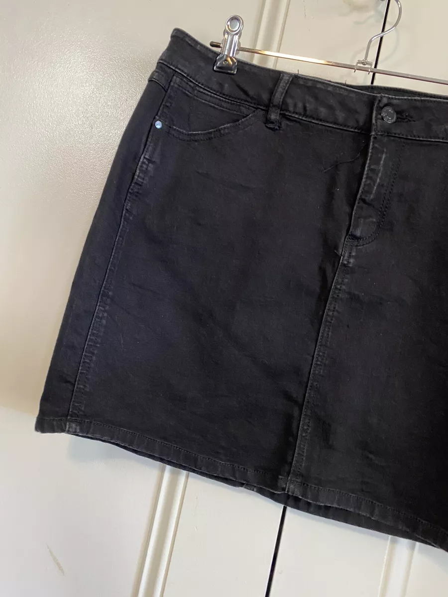 Black denim skirt jay clearance jays