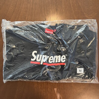 Supreme Underline Logo Crewneck Navy (SS20SW33) Size Medium | eBay