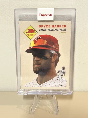 2021 Topps Project 70 Card Bryce Harper #857 Philadelphia Phillies by Infinite